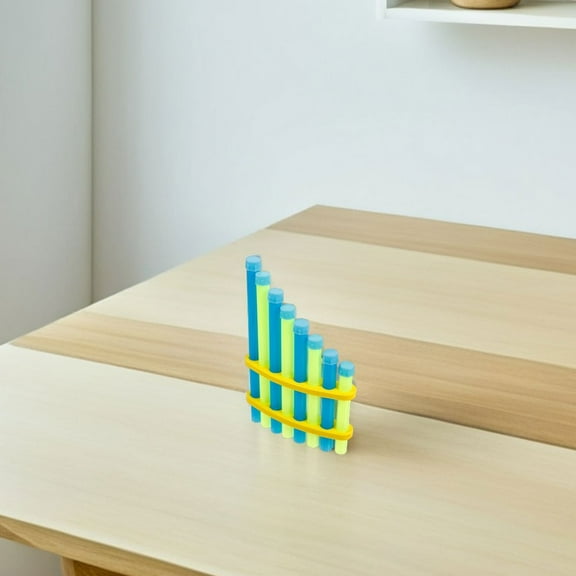 Hytrove 2pcs Pan Flute Model ABS Multi For Engaging Classroom Learning