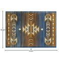 thumbnail image 5 of Masada Rugs Southwest , Area Rug (8 Feet X 10 Feet), Blue, 5 of 7