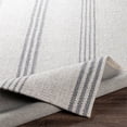 thumbnail image 4 of Surya Tartan TAR-2300 96x120" Rectangle Wool Rug in Light Gray/Medium Gray, 4 of 7
