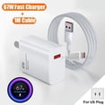 thumbnail image 1 of Cargador USB para Xiaomi, cargador Original de 67W para Mi 11, 12, 13, 12s, carga Ultra rápida, Note 12 Redmi, Turbo, Poco X5, F4, F5 Pro, Cable tipo C, 1 of 4