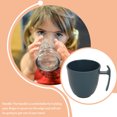thumbnail image 3 of Taza de café de plástico irrompible Wosthever azul, 3 of 6