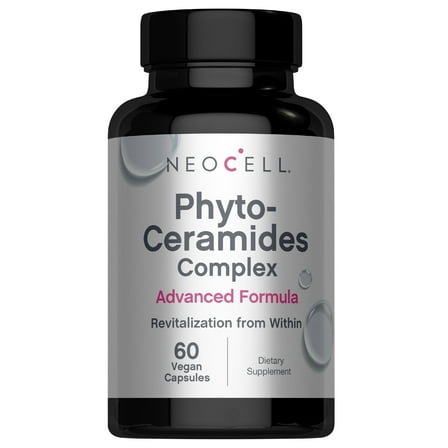 NeoCell Phytoceramide Complex Supplement | 60 Capsules | Advanced Formula | Vegan Plant Derived Ceramides