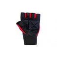 thumbnail image 4 of Weight Lifting Gloves Leather Fitness Training Gym Straps Workout Red G2R (2XL), 4 of 4