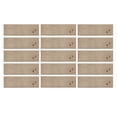 thumbnail image 4 of JAATOP Stair Treads, 28" x 9", 15 Pcs, Machine Washable Stair Carpets for Wooden Steps, Non-SLip, Beige, 4 of 9