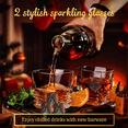 thumbnail image 5 of Piedras enfriadoras de bebidas para whisky y otras bebidas. Juego de regalos para hombres, papás y esposos., 5 of 5