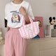 thumbnail image 1 of Bolso Hobo de moda para mujer Choque de colores Nube Burbuja Bolso de mano casual Fruncido Suave, 1 of 8