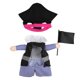 thumbnail image 1 of Dog Pirate Costume Fashionable Cute Cartoon Print Pet Pirate Suit for Pets Dogs Cats L, 1 of 4