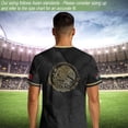 thumbnail image 5 of DXSCSE Mexico Soccer Jerseys - Breathable Mexico Jersey Men, Mexico Team Short Sleeve Crew Neck Football Jersey Shirts for Sports Fans Black L, 5 of 9