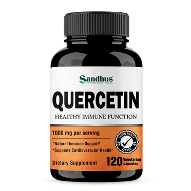 Quercetin 500mg Supplement - 200 Capsules - Quercetin Dihydrate to ...