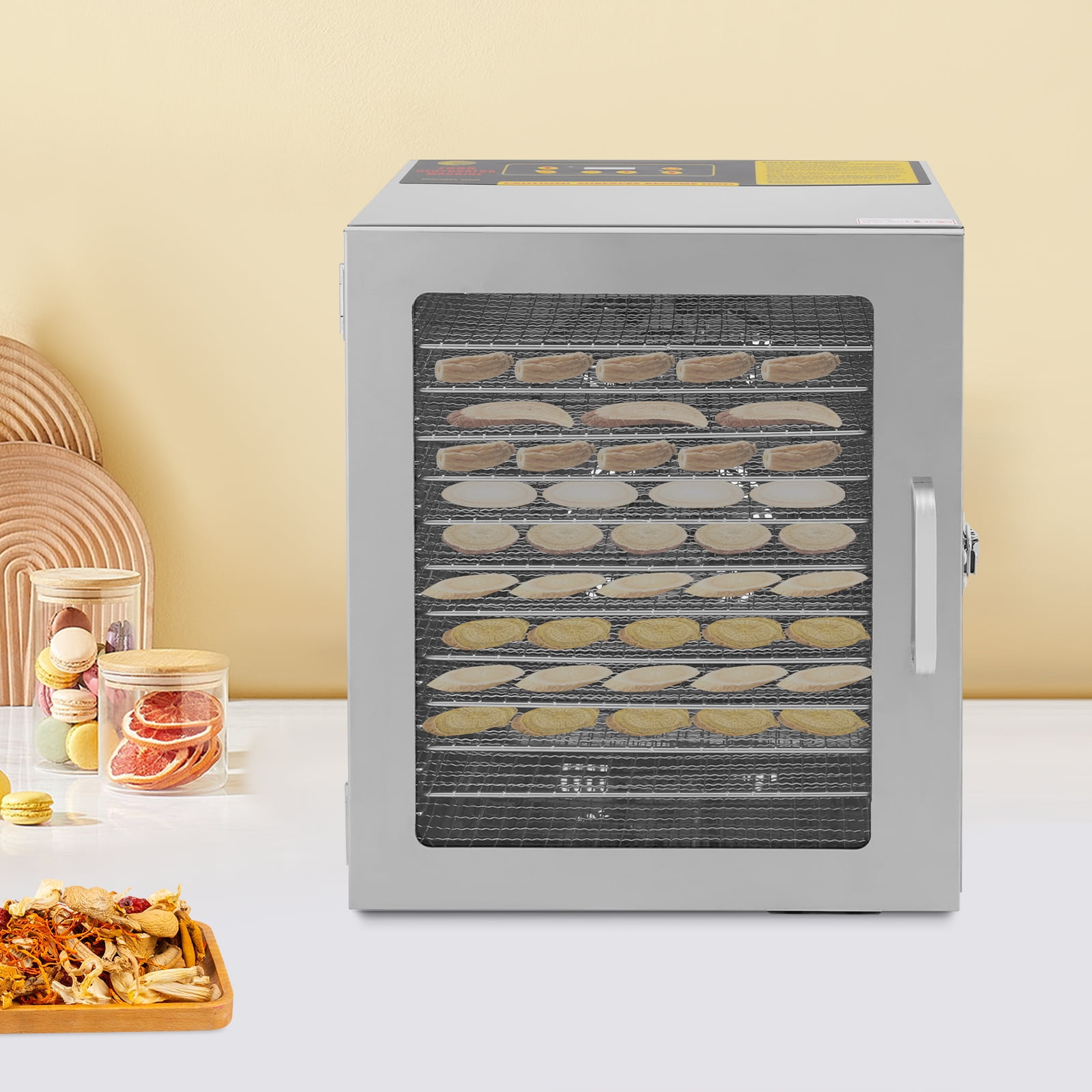 Nesco FD-1018P 1000 Watt Food Dehydrator Kit With 8 Trays, Expandable, Adjustable Thermostat