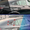 thumbnail image 3 of Pair of Rear Side Window Louver Air Vent Left Right Rear Shutter Cover Trim Replacement for GLC Coupe C254, 3 of 7