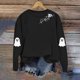 thumbnail image 5 of Heisall Womens Hoodies Halloween Print Round Neck Long Sleeve Loose Casual Sweatshirts, 5 of 8
