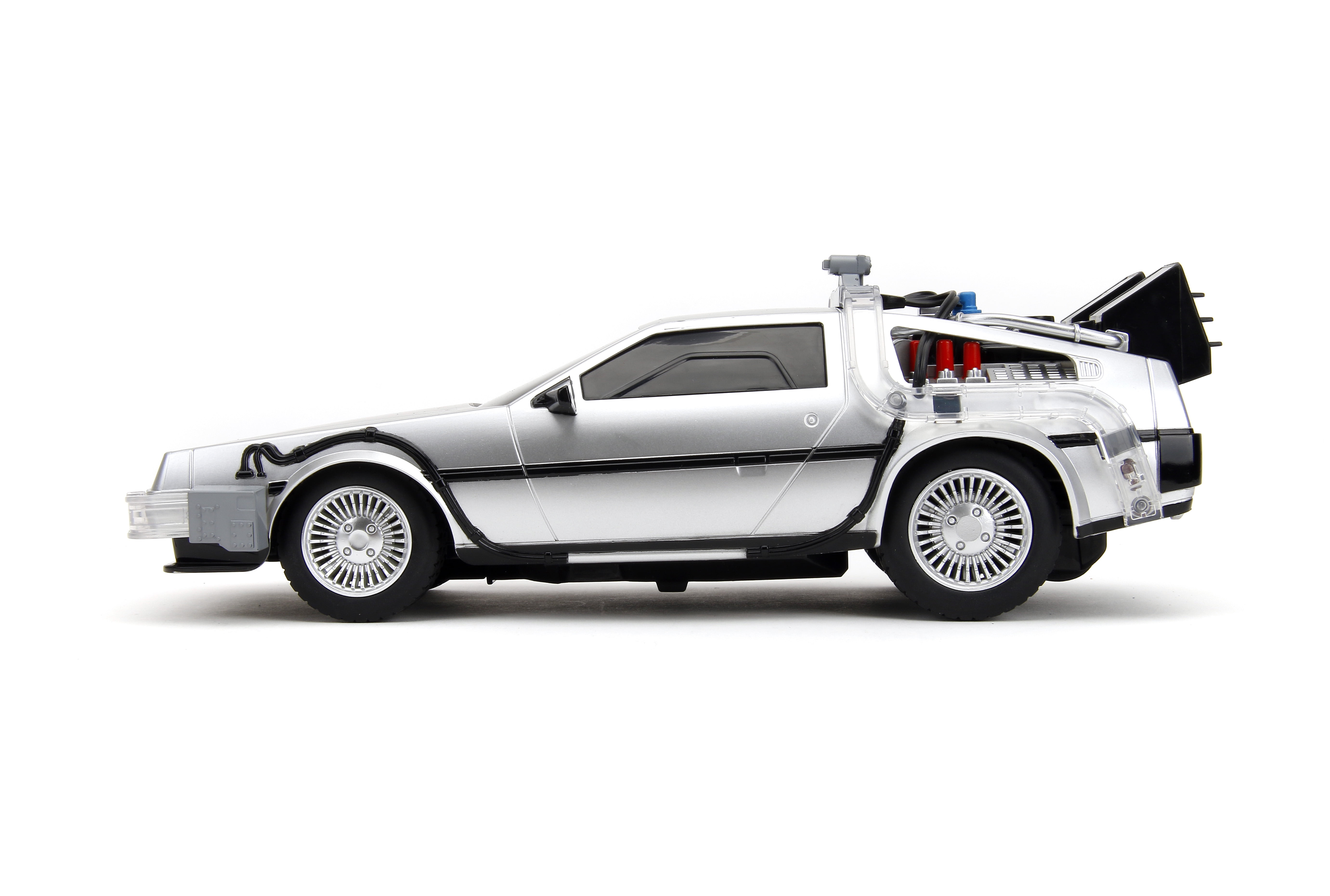 Back to The Future 1:16 Time Machine Lights up RC Radio Control Cars, Ages 6+