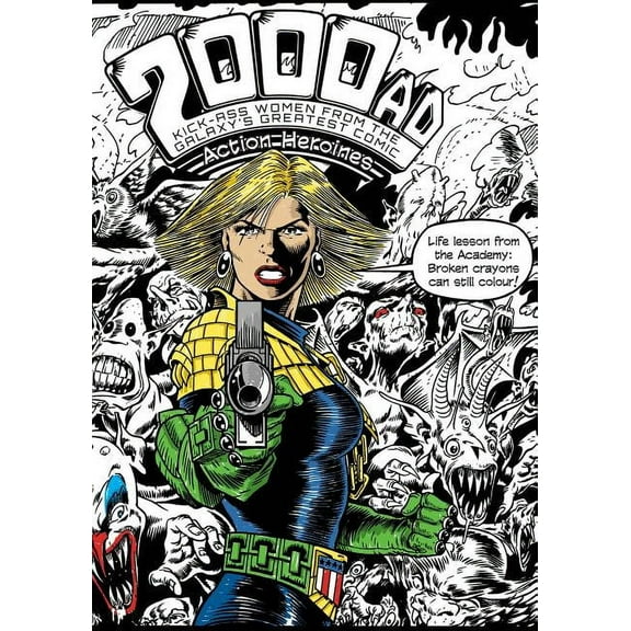 The 2000AD Action Heroines Colouring Book (Paperback)