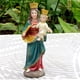 thumbnail image 3 of Figura de la Natividad Sagrada pintada a mano Estatua religiosa cristiana Navidad Virgen F, 3 of 8