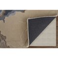 thumbnail image 4 of Feizy Serrano Transitional Abstract, Tan/Brown/Blue, 9' x 12' Area Rug Sheen Industrial Watercolor Floor Rug for Living room Bedroom, 4 of 8