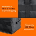 thumbnail image 3 of Fitdom 106L 45" Heavy Duty Extra Large Duffle with Upgrade Zipper, Durable & Water Resistant. Perfect as Camping Bag Travel Storage Tent Storage Sports Equipment Bag For Coaches & More, 3 of 6