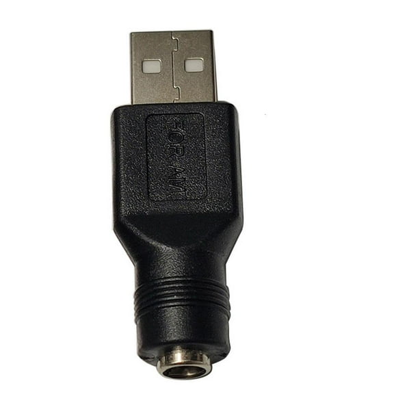 Yammee 2.0 A Male to for DC 5.5x2.1mm for DC Fast Transmission Adapter Connector Adapte