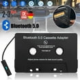 thumbnail image 1 of Apuakthei Adaptador de casete Bluetooth 5.0 Adaptador de casete Kabellos para automóvil Radio MP3 de casete, 1 of 5