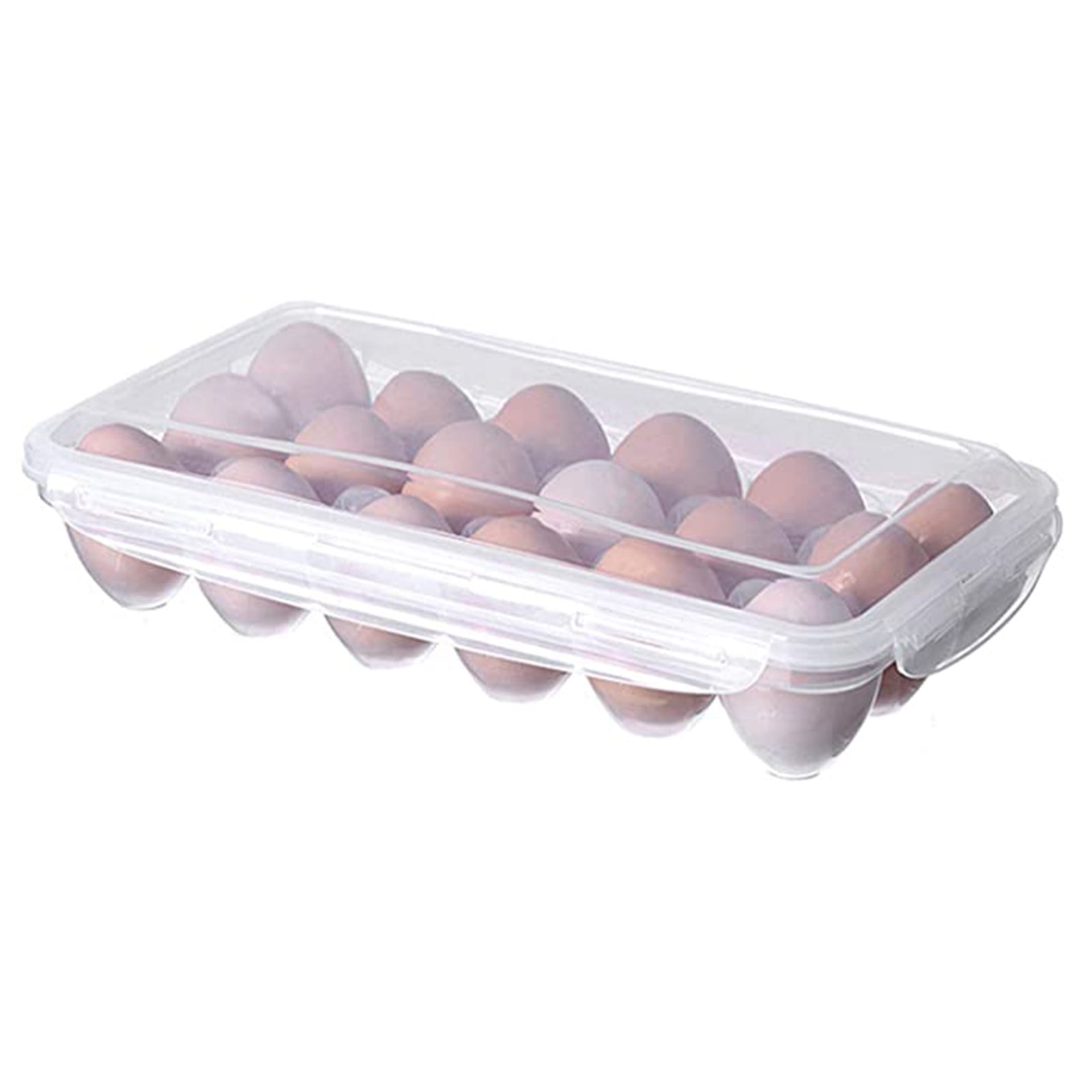 Egg Holder Tray Storage Refrigerator Fridge Eggs Box Case Container Plastic FOR 
