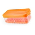 thumbnail image 2 of Bandejas de cubitos de hielo de silicona con tapa y recipiente para 36 cubos, perfectas para té, café y jugo de naranja, 2 of 8