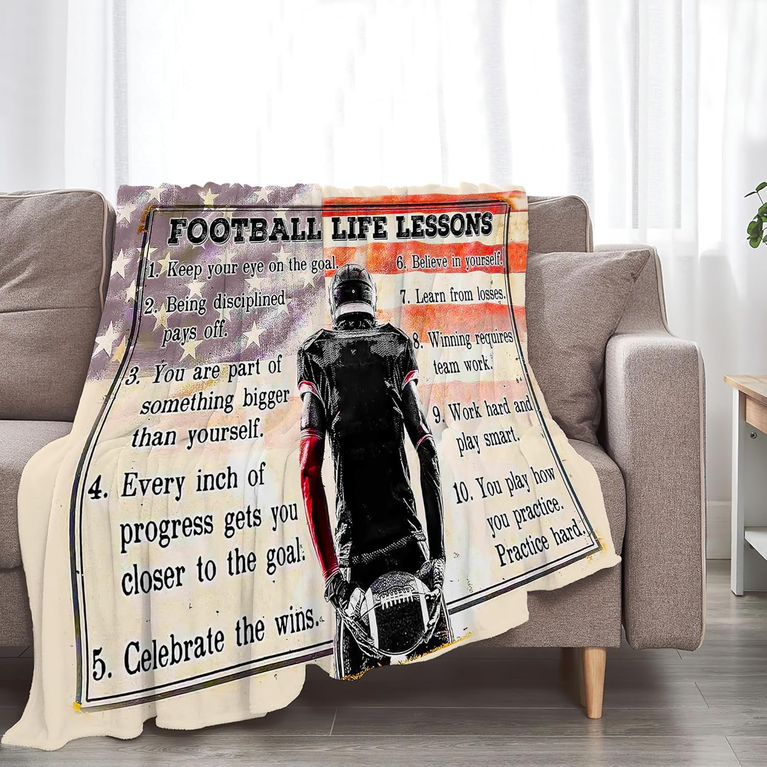 Christian Blanket Cross Hand of God Throw Blanket for Men Kids Teenagers Soft Cozy Warm Fuzzy Fleece Religious Christ Decor Blanket Gifts for Boys Women Girls Couch Sofa Bed 50"X40"