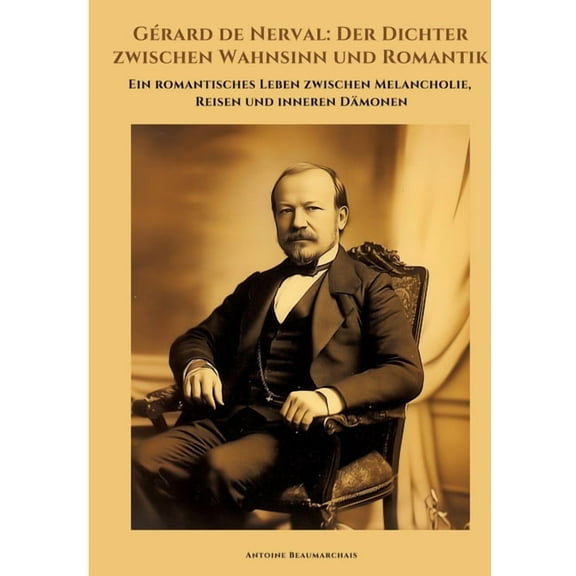 GÃ©rard de Nerval: Der Dichter zwischen Wahnsinn und Romantik: Ein romantisches Leben zwischen Melancholie, Reisen und in, (Paperback)