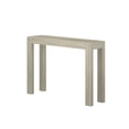 thumbnail image 3 of Plank+Beam 46" Modern Solid Wood Console Table, Narrow Entryway Table, Behind The Couch, Seashell, 3 of 7