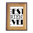 thumbnail image 1 of Best Friend Ever Quote Photo Frame Exhibition Display Art Desktop Painting, 1 of 3
