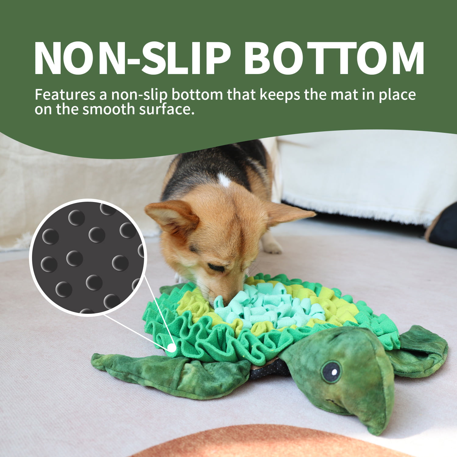 All for Paws Dog Feeding Mat, Nosework Training Squeaky Snuffle Treat – All  for Paws Pet