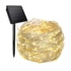 thumbnail image 2 of Durable Solar Powered String Lights For Outdoor Garden Decoration Black IP44 Waterproof 2Pcs, 2 of 3