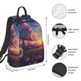 thumbnail image 2 of Balery Dreamy Dandelion Sunset Mochila Ligera para Hombres y Mujeres – Resistente y Impermeable, Ideal para la Escuela, el Trabajo, los Viajes y el Uso Diario, 2 of 7