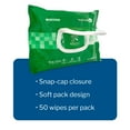thumbnail image 2 of McKesson StayDry Adult Wipe or Washcloth 7.5 x 12.5" WPWU50, 1 Pack 50 Wipes, 2 of 9