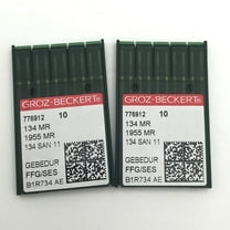 20PK Groz-Beckert Gebedur 134MR DPX5MR Titainum Coated Longarm Machine Needlees 90/14