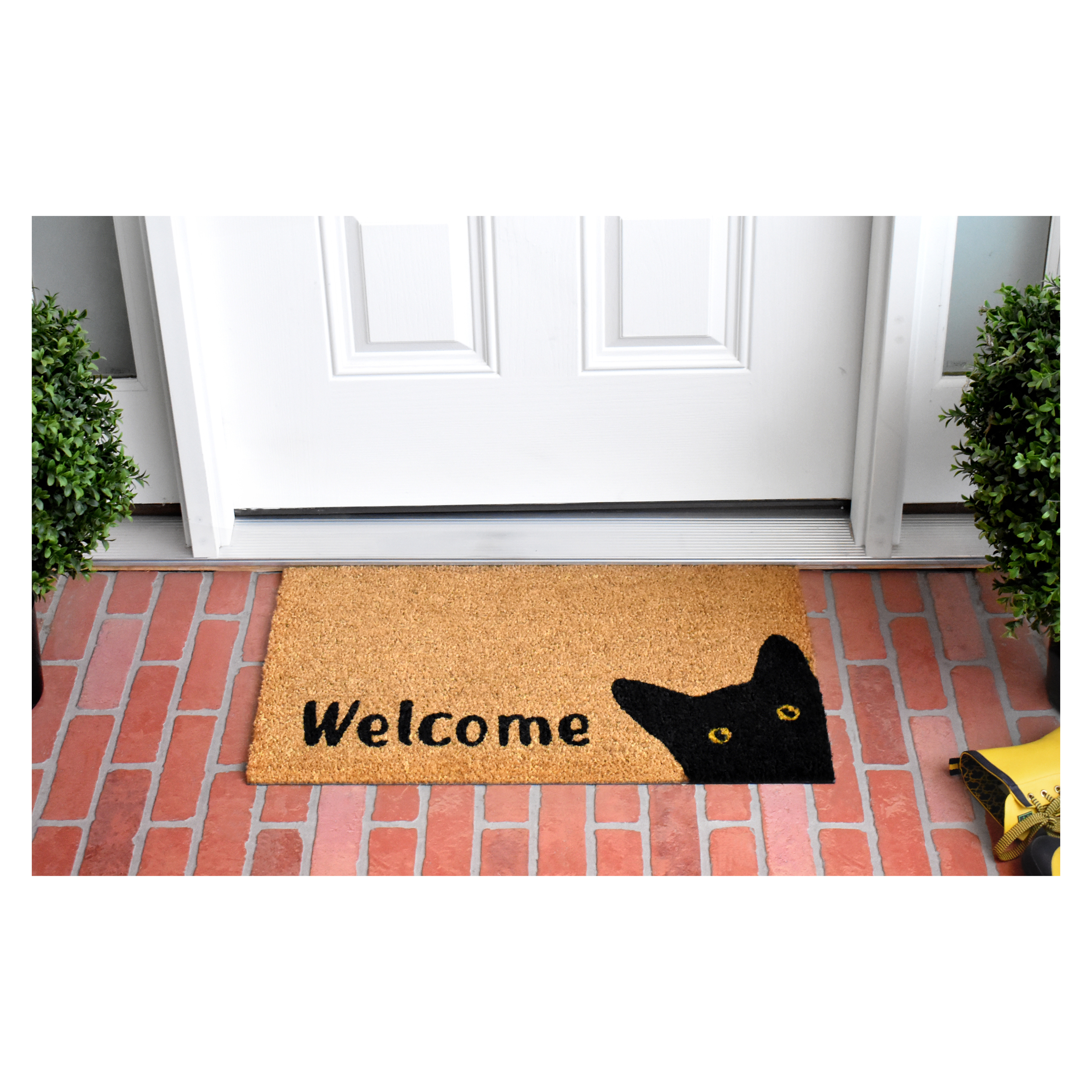 Calloway Mills Coir Kitty Korner Doormat 17'' x 29''