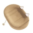 thumbnail image 3 of Cama rascadora para gatos, nido para dormir para gatitos, cama multiusos para mascotas, tablero rascador ovalado para pulir las , para gatitos con orejas, 3 of 8