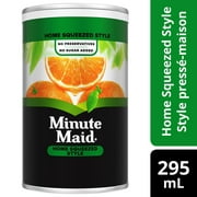 Jus d’orange style pressé maison Minute Maid, boîte surgelée de 295 ml