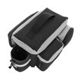 thumbnail image 4 of 13L Bicycle Rear Seat Trunk Bag with Cup Holder Large Capacity Rear Panniers Bag Reflective Rear Saddle Bag MTB Road Bike Bag Bicycle Storage Bag Hand Bag Bike Accessories, 4 of 7