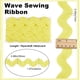 thumbnail image 2 of Cinta GORGECRAFT Ric Rac con ribete de encaje, 10 yardas y 4 cm, color amarillo, 2 of 8