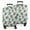 Blue Highland Cow, variant on Blue Highland Cow Flower Butterfly Pattern Luggage Cover Fashion Suitcase Cover Baggage Covers Fit 25-28 Inch Luggage (Go Travel)