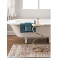 thumbnail image 2 of Julienne Drink Table, White Marble, 2 of 5