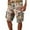 Pink D, variant on Men's Quick-Dry Camo Cargo Shorts Summer Large-sized Multi-pocket Mid-length Pants