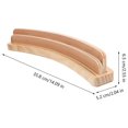 thumbnail image 2 of SHISUYAN Curved Wooden Playing Card Holder Tabletop Game Card Stand Display Rack Poker Card Organizer, 2 of 9