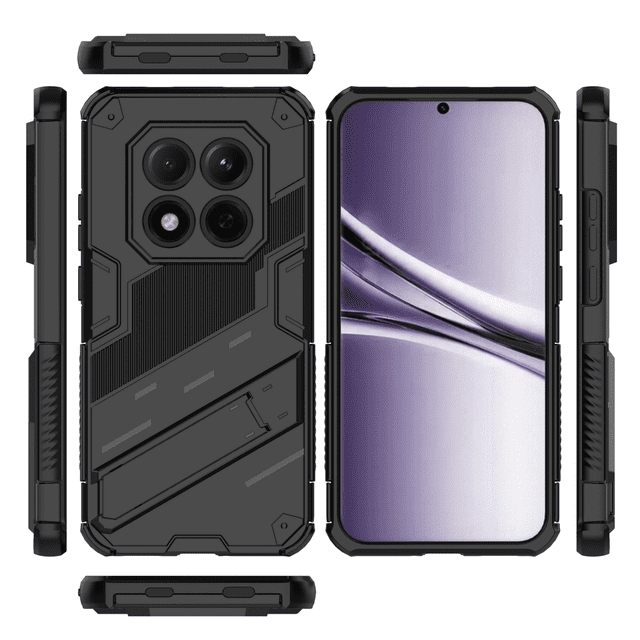 Funda GANGXUN Antigolpes para Xiaomi Redmi Note 15 Pro 5G con Soporte Invisible, Antihuellas y Protección Completa