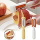 thumbnail image 1 of Handheld Stainless Steel Peeler with Brush Household Fruit Vegetable Peeler for Cucumber Radish, 1 of 5