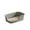 O547 Grey 16.5x11.0x4.7"!, variant on Extra Large Cat Litter with High Sides Semi Enclosed Pet Toilet for Cats and Dogs Indoor Litter Tray Design Durable Pet Supplies 42X28X12Cm Home Decor Happy Day!