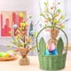 thumbnail image 4 of Decoraciones de Pascua, adornos de Pascua, regalos de Pascua, cesta tejida de conejo de Pascua, cesta de almacenamiento de conejo de orejas largas, bolsa de mano, cesta de almacenamiento de huevos de, 4 of 7