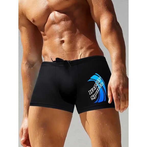 Mens Swimwear Beach Short for Men Swimming Bathing Suits Swimwear Surfing Printing Swim Trunks Beach Parties