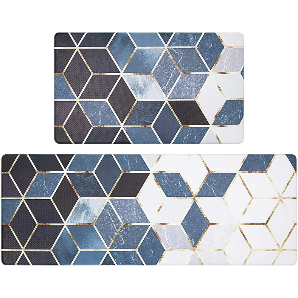 Homify Kitchen Rugs Mats Anti Fatigue 2 Pieces 17"x30"+17"x47" Non Slip