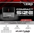 thumbnail image 2 of Amplificador DS18 ION600.1D 600W RMS Clase D Mono, 2 of 9